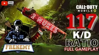 #CallOfDutyMobile | Highest K/D Ratio : 117 | Game mode: Domination | Map: Shipment 1944 | FRENEMY