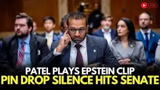 US Breaking News LIVE | EPSTEIN CLIP Shocks Congress | Kash Patel Silences Senate | FBI Hearing Live