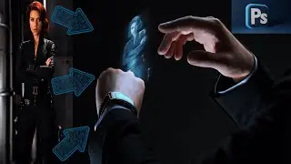 Hologram Effect in Photoshop { Easy and Fun }