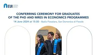 2024 Ceremony for PhD and MRes graduates