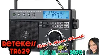 Testing the Retekess TR629 shortwave radio