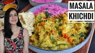 Ein beliebtes Gericht in Indien 🇮🇳- KHICHDI - Gesundes Eintopfrezept - Indisch Kochen