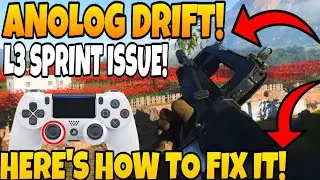 HOW TO FIX THE L3 ANALOG SPRINT ISSUE! | Analog Dead Zone | Modern Warfare