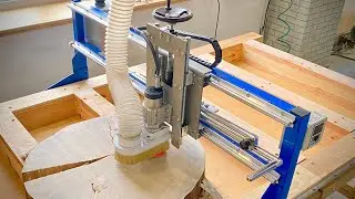I Built Giant Router Sled by myself in 2 MONTHS | For Milling & Grinding