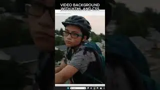 Video Background with HTML and CSS 
