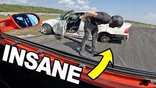 FIRST time driving with Brian gets WILD!