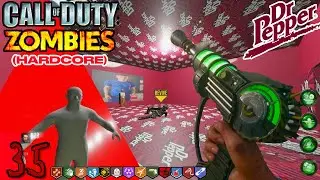 The Dr Pepper Tower Custom Zombie Map Almost BROKE Me! (Black Ops 3)