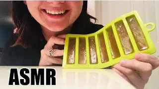 FROZEN TEA ☕️- Ice Eating ASMR - | Soft Crunches |