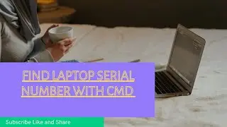 How To find laptop serial number with CMD [With in seconds ] #shorts