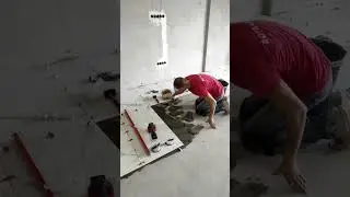 Рабочии будни плиточника. 