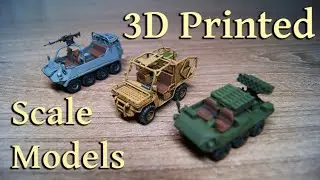 3D Printed Scale Models