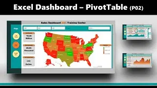 How to Create Dashboard using Pivot Table in Excel  (P-02 Final)
