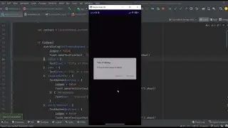 Alert Dialog | Android Jetpack Compose #19