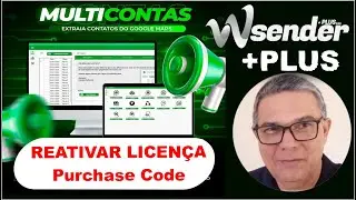 Como reativar Wasender extrator de mídias sociais e chatbot - Code Purchase