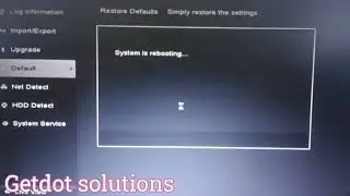 Hikvision NVR Factory default setting in CCTV #cctv #hikvision #nvr #cctvcamera