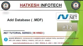 #12 Add New Database In Visual Studio 2010 ( .MDF)