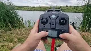 Fishing boat from Aliexpress. V020 with GPS. Detailed review.
