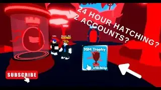 24 Hour Hatching with 2 Accounts on 95M Egg in RCX!