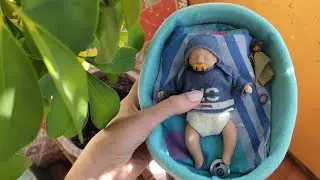 КАК СШИТЬ ЛЕТНИЙ КОМПЛЕКТ ДЛЯ МИНИ РЕБОРНА / Мастер класс на футболку и шортики для мини реборна 😼