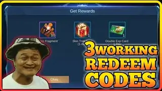 3 REDEEM CODE•FREE FRAGMENTS IN MOBILE LEGENDS