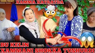 ДИККАТ КЕЛИННИ КАЙНИОНАСИГА КИЛГАН ИШИНИ КОРИНГ, ТУГУЛГАН КУНДА ХАММА ХАЙРОН КОЛИШДИ, БУ МЕНИНГ ОНАМ