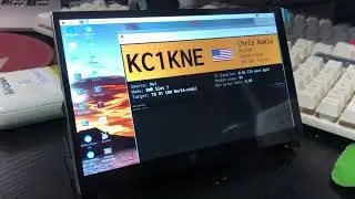 7inch HDMI touch screen, MMDVM hotspot ,1024x600px. J-Star Desktop