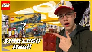 $140 Bricks And Minifigs LEGO Haul!