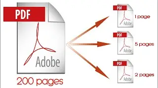 009- Scinder un fichier PDF en plusieurs fichiers PDF