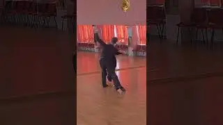 Waltz Gold Star Level | Running Spin Turn, Tumble Turn, Throwaway Oversway #dance #dancetutorial