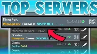 TOP 5 MCPE SERVERS [Minecraft PE 1.1.3] // top minecraft pe server [1.1.3]