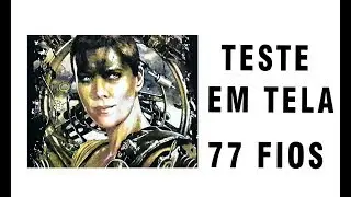 Testando Poliéster 77 fios