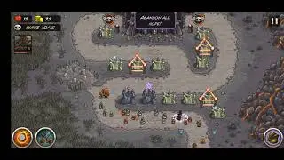 the dark tower- hard mode Only mages - KINGDOM RUSH