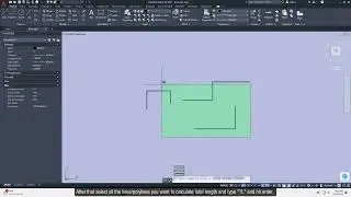 AutoCAD Tip & Tricks - How to calculate total length of lines/polylines in AutoCAD