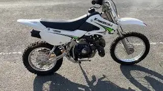 KLX 110 running