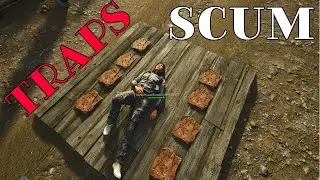 Scum 0.9 How to set traps with 200 IQ and make your base SAFE !!!