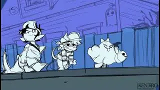 Halloween Stroll animation
