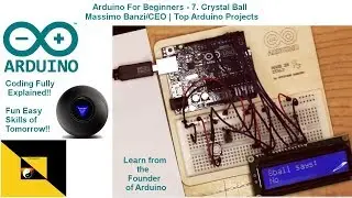 7 Beginners Arduino Uno R3 Crystal Ball   Massimo Banzi Top Arduino Projects - Ebonygeek45