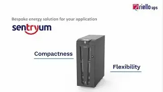 Sentryum Riello UPS: flexibility and compactness