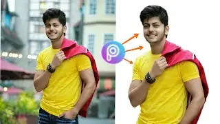 How to remove Background in PicsArt | PicsArt photo editing | Photo background erase.
