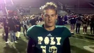 2015 LB Poly QB Josh Love Post Game Interview - CollegeLevelAthletes.com