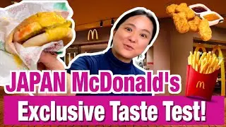 Tasting Japan's McDonald's After 3 Years!!🍔😍🍟