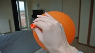 Deflation balloon sound effect stereo HQ 96kHz