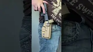 EDC Customs | ПЛК | Тактическая поясная кобура из кайдекса для Пистолета Лебедева