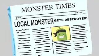 Local monster gets FLAMED by narrator