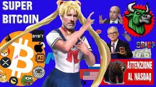👑Attenzione a Bitcoin che torna verso gli ATH |🚨 Molto debole ETH | Nasdaq crolla 🐻