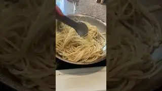 Pasta Aglio Olio: cheap, simple, and yummy 