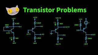 Transistor Problems | Finding Values Assuming Large Common Emitter Gain