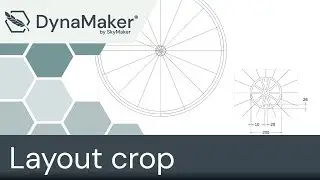 How to use layout crop in DynaMaker