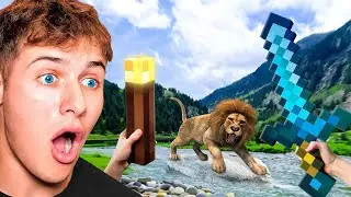 He SURVIVED 69 HOURS Using ONLY MINECRAFT TOOLS