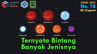Pembahasan OSNK Astronomi 2025, no. 18 - Kelas Bintang